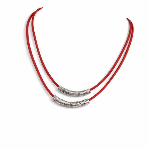 COLLAR DOBLE CON DIJE ANILLO