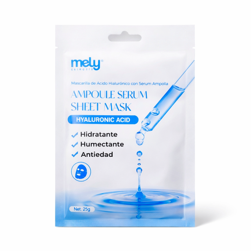 [51736] MASCARILLA FACIAL ACIDO HIALURONICO MELY