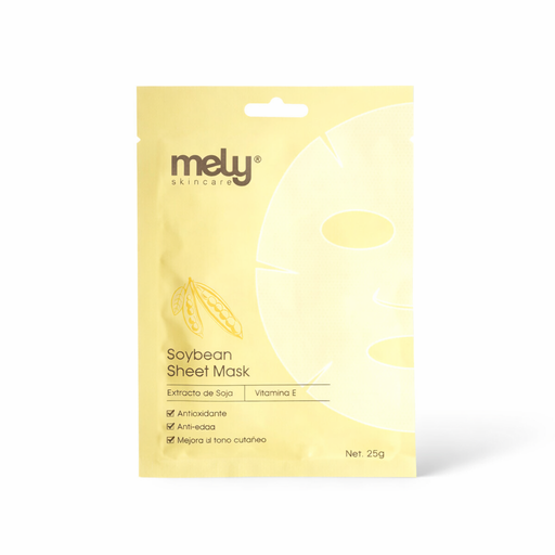 [51737] MASCARILLA FACIAL EXTRACTO DE SOJA MELY