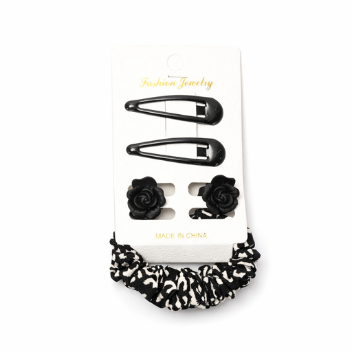 SET DE COLERO BROCHE TIC TAC ANIMAL PRINT