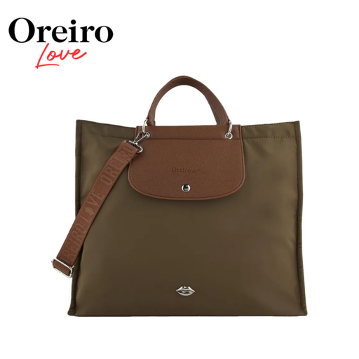 [51915] CARTERA TOTE BAG BICOLOR OREIRO LOVE