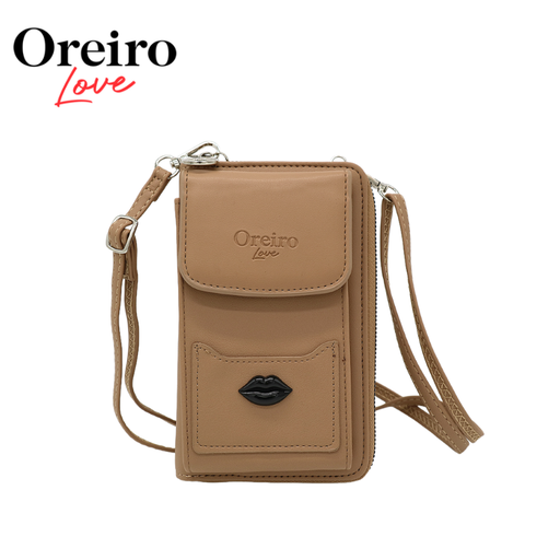 [51962] PORTACELULAR APLIQUE FRONTAL OREIRO LOVE