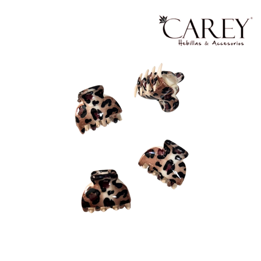 [52308] PINZA MINI BOMBE ANIMAL PRINT