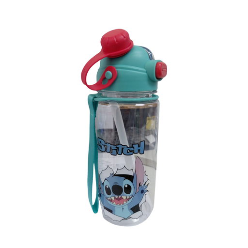 [52399] BOTELLA ESCOLAR STITCH CON SORBETE Y CORREA