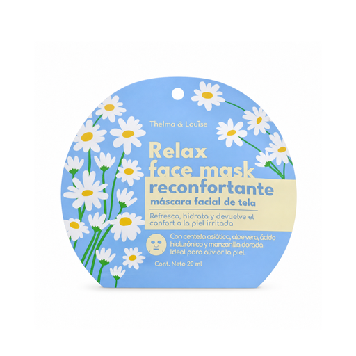 [52461] MASCARA FACIAL RECONFORTANTE  MANZANILLA TYL