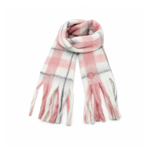 BUFANDA NUBE CUADRILLE APLIQUE TRENDY