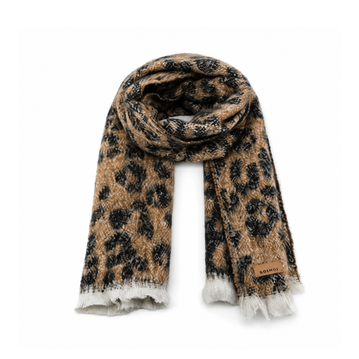 [52507] BUFANDA NUBE ANIMAL PRINT TRENDY