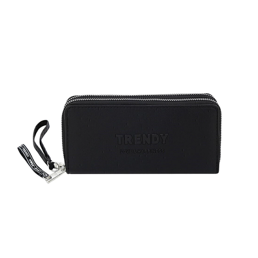 BILLETERA FICHERO DOBLE CIERRE TRENDY