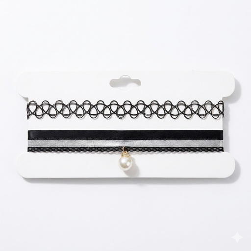 [52649] SET COLLAR CHOKER X2 DISEÑOS SURTIDOS