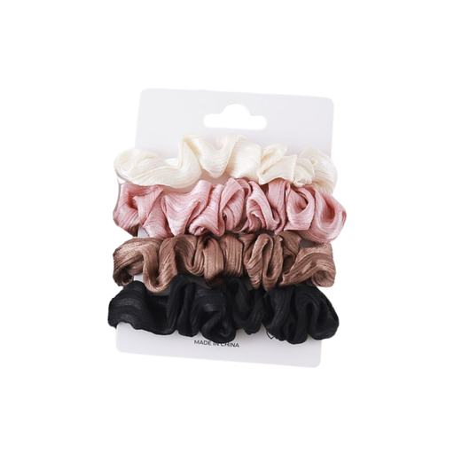 [52657] SET COLERO SCRUNZI X4 METALIZADO