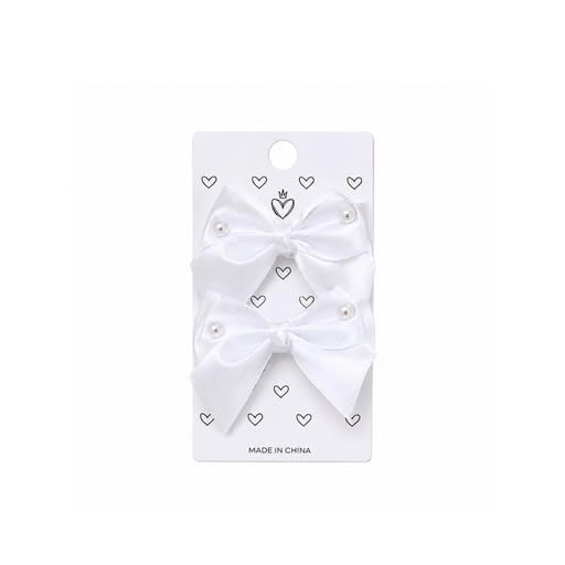 [52666] SET COLERO X2 MOÑO BLANCO PERLAS