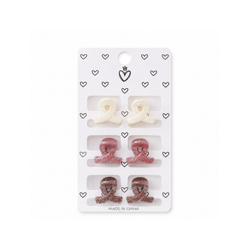[52673] SET BROCHES MINI X6 DISEÑOS SURTIDOS