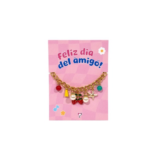 [COMB-DA08] COMBO 8 DIA DEL AMIGO PULSERA DIJES