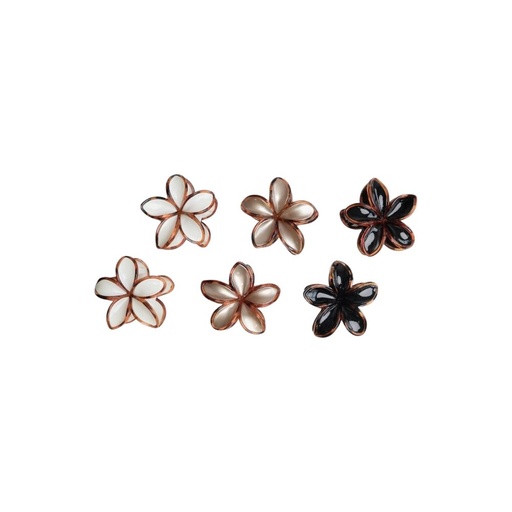 [52892] BROCHE DE PELO CLASICO MINIFLOR MELY