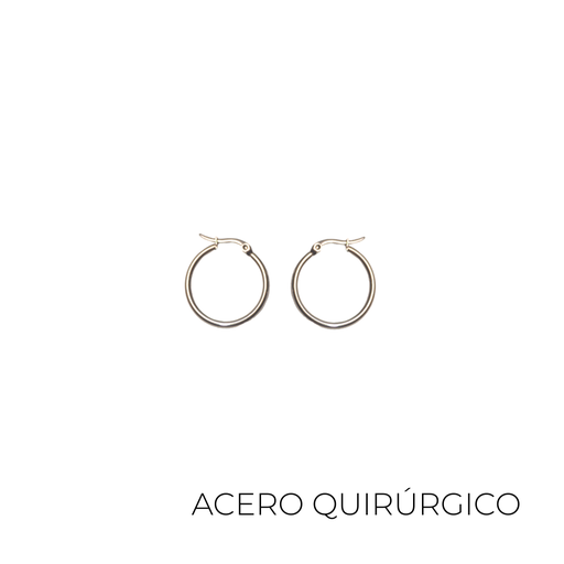 [24025] AROS ARGOLLA DE ACERO QUIRURGICO 20MM