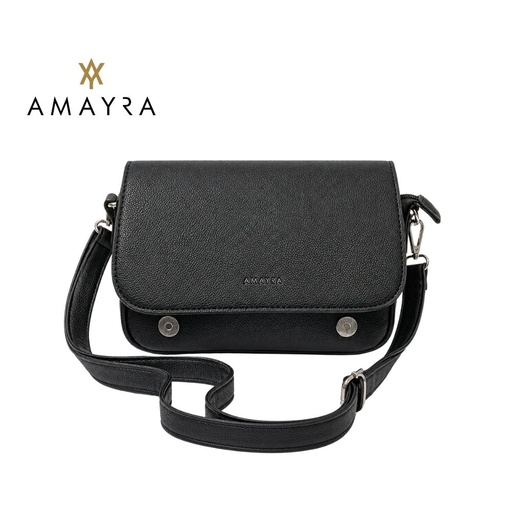 MINI BAG CON SOLAPA Y BROCHES METÁLICOS AMAYRA