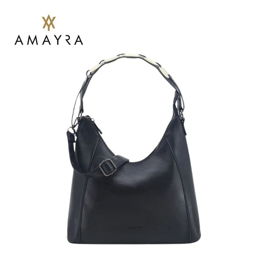 CARTERA HOBO CON CORREA TRENZADA AMAYRA