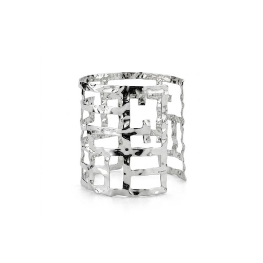 BRAZALETE ANCHO DISEÑO GEOMETRICO