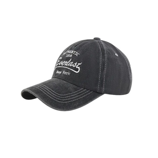 [53274] GORRA CAP GABARDINA WASHED BORDADO "NEW YORK"EVERLAST