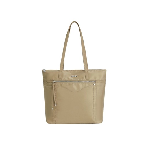 [53367] CARTERA TOTE BAG BOLSILLO FRONTAL TRENDY