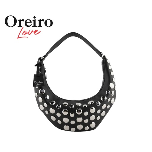 [53457] CARTERA CON TACHAS GRANDES  OREIRO LOVE