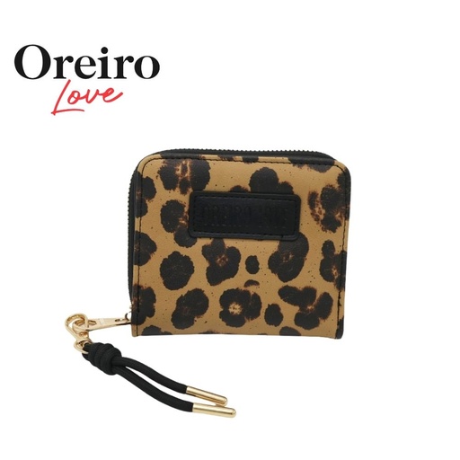 [53471] BILLETERA COMPACTA LEOPARDO OREIRO LOVE