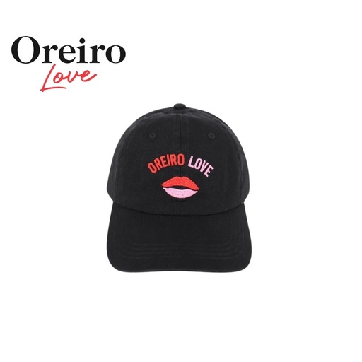 [53489] GORRA CAP BORDADO DE LABIOS OREIRO LOVE