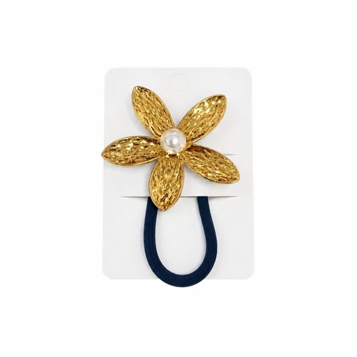 COLITA DE PELO CON APLIQUE FLOR