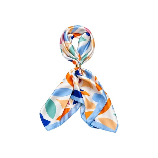 [53583] PAÑUELO ESTAMPADO DISEÑO FLORAL