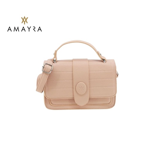 CARTERA BANDOLERA CON SOLAPA FRONTAL ELEGANTE AMAYRA