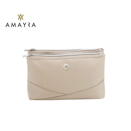 PORTACOSMETICOS SOBRE AMAYRA CON BOLSILLO TRANSPARENTE