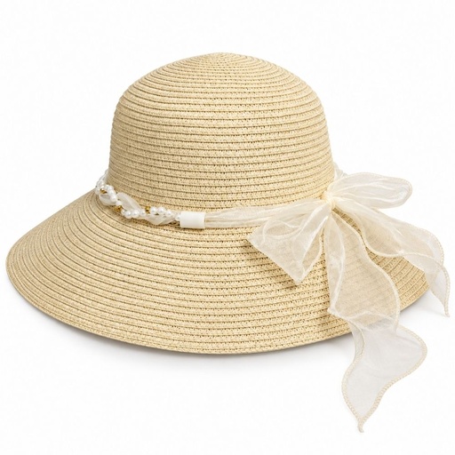 [53679] SOMBRERO PLAYERO CON LAZO