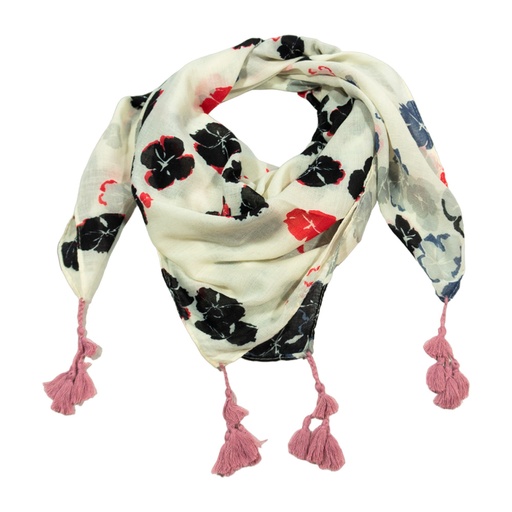 [24559] CHALINA FLORES TROPICALES 110X110CM