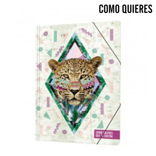 [L4271] CARPETA OFICIO CARTONE 3 SOLAPAS COMO QUIERES